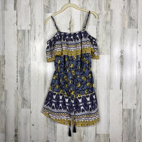 Indulge In Style Dresses & Skirts - NWT Indulge In Style Blue & Yellow Sundress Sz M